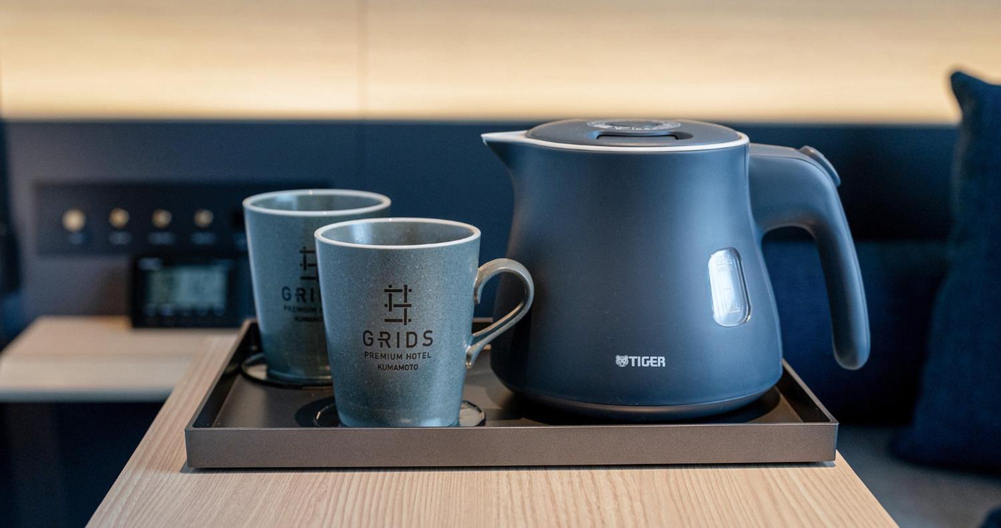 Grids Premium Hotel Kumamoto Esterno foto